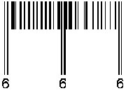 Barcode 666